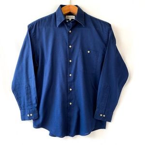 Yves Saint Laurent Mens Long Sleeve Button Down Shirt